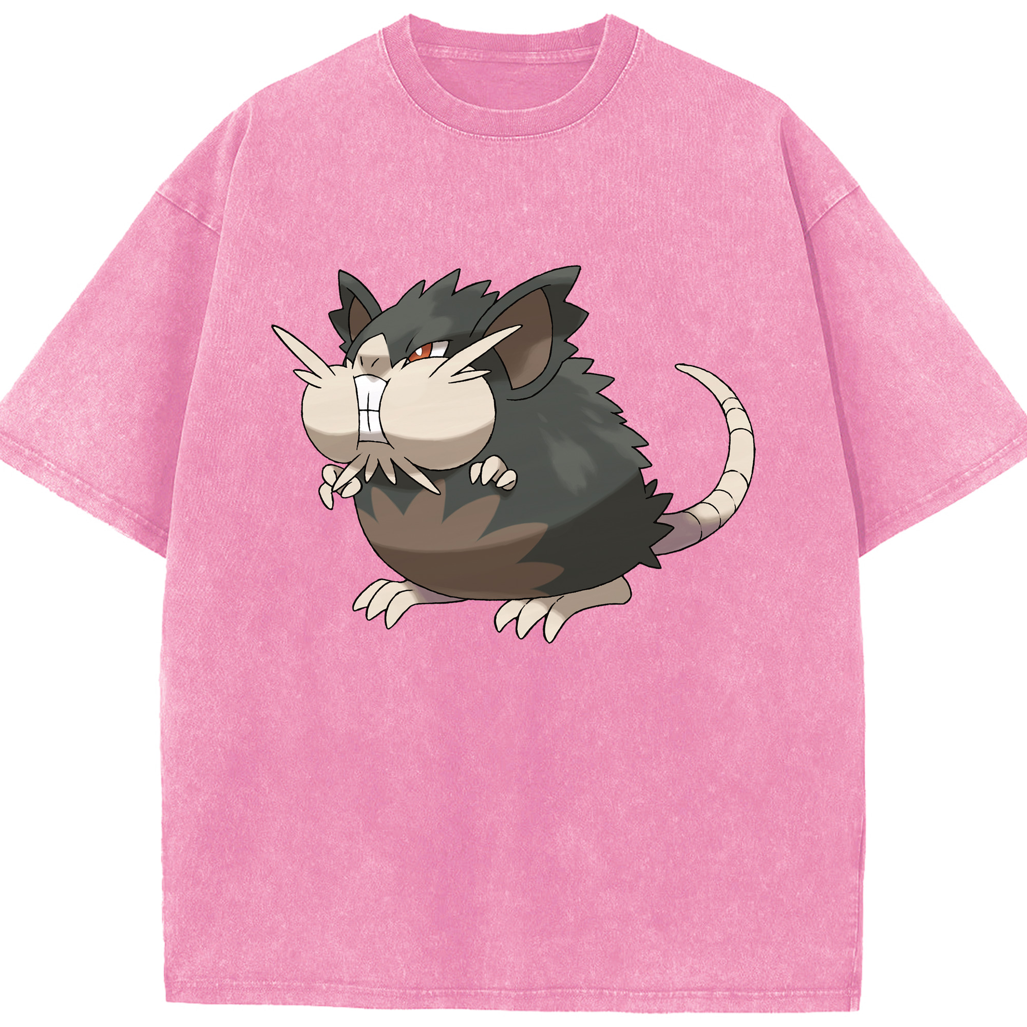 （画像用） ポケットモンスター Pokémon 綿100% ヴィンテージ風 半袖Tシャツ（フロントプリント）